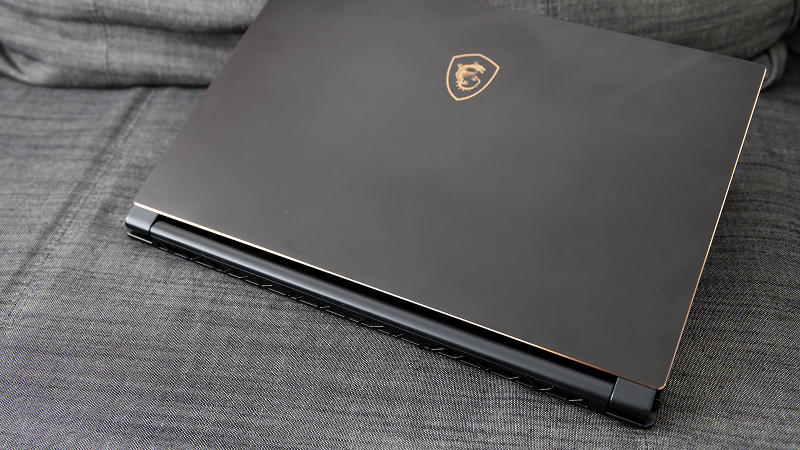 I’d feel a lot better about the GS65's long-term durability if its hinge felt more substantial.